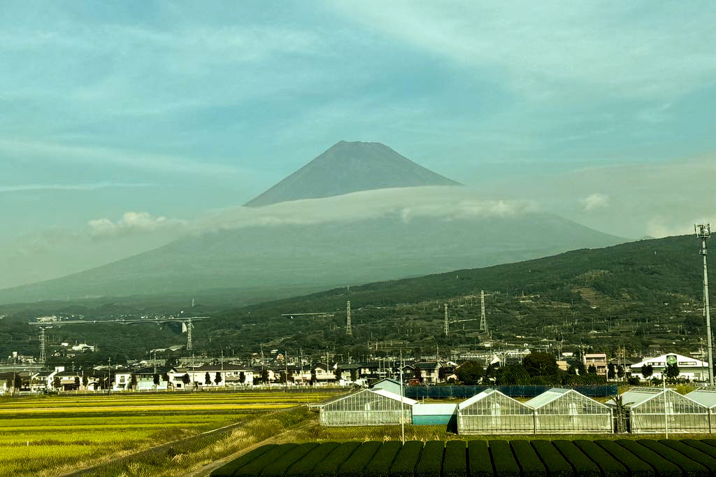 Mt Fuji From Train